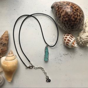 🎁🎁🎁PERFECT GIFT!!Wire-wrapped Seaglass Necklace